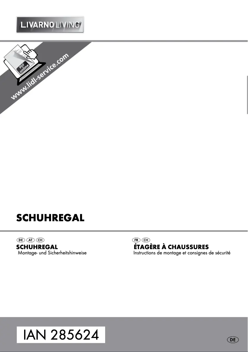 Imagen de la primera página del manual del dispositivo IAN 285624