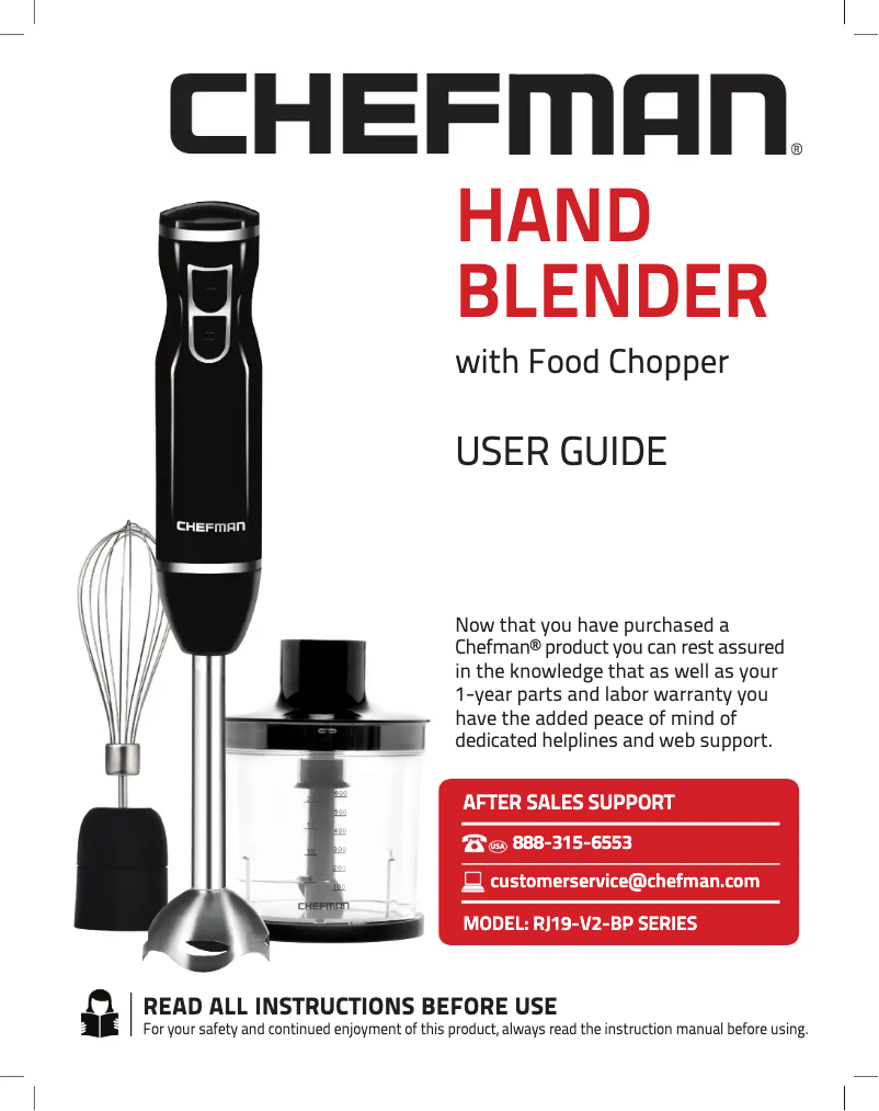 Imagen de la primera página del manual del dispositivo RJ19-V2-BP