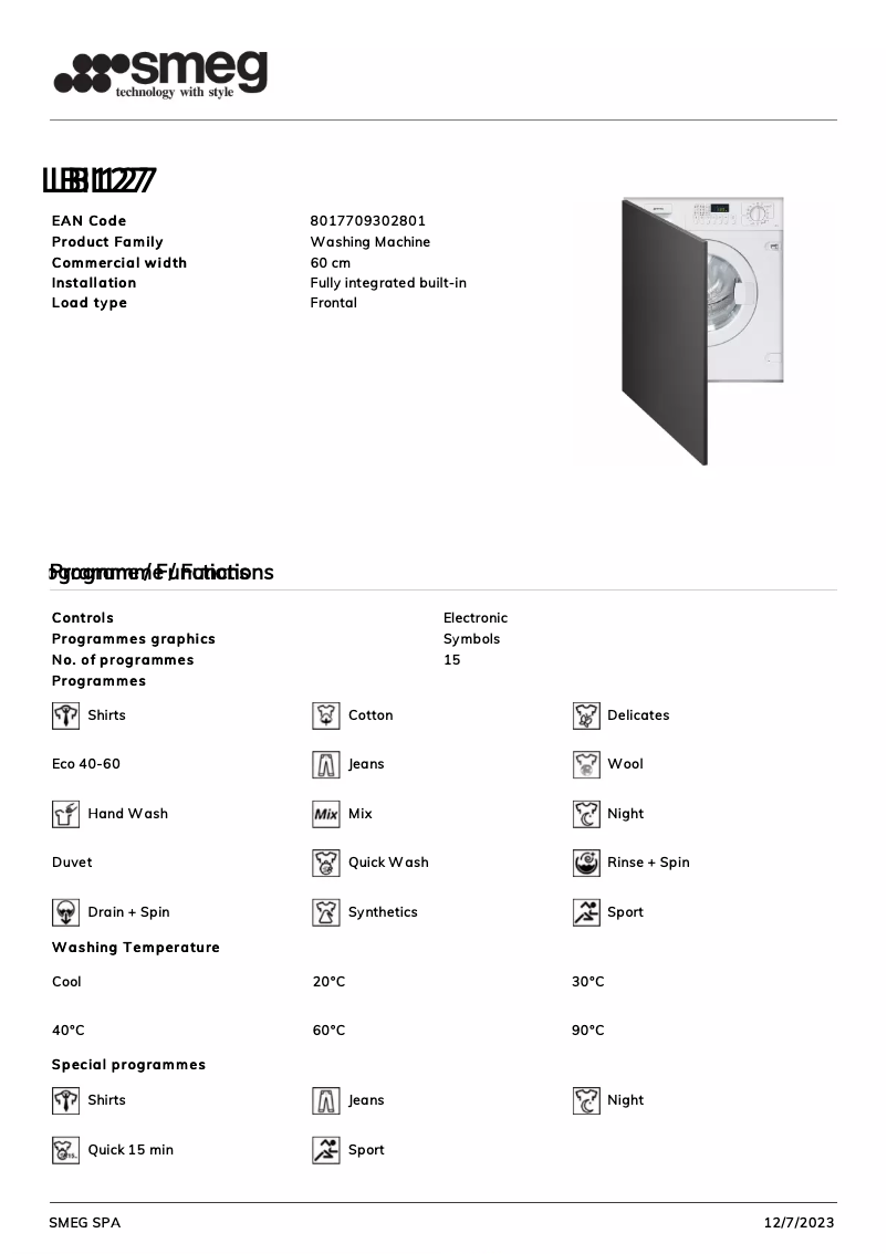 Imagen de la primera página del manual del dispositivo LBI127