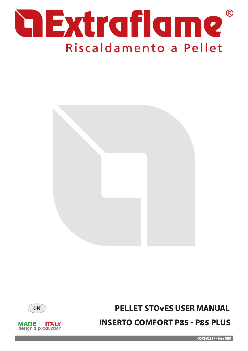 Página nº 1 - Manual de usuario La Nordica Comfort P85 Plus