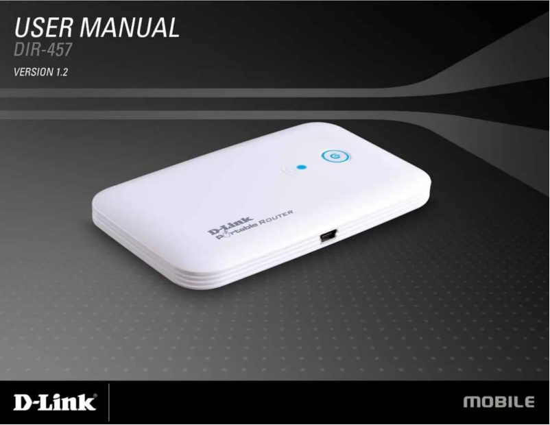 Página 1 del manual Manual de usuario D-Link DIR-457
