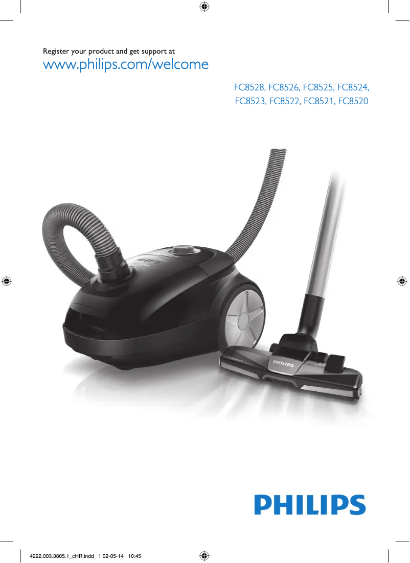 Página 1 del manual Manual de usuario Philips Performer Active FC8528