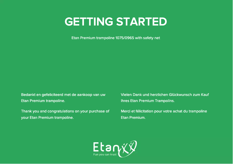 Imagen de la primera página del manual del dispositivo Premium Gold 0965 Combi Deluxe