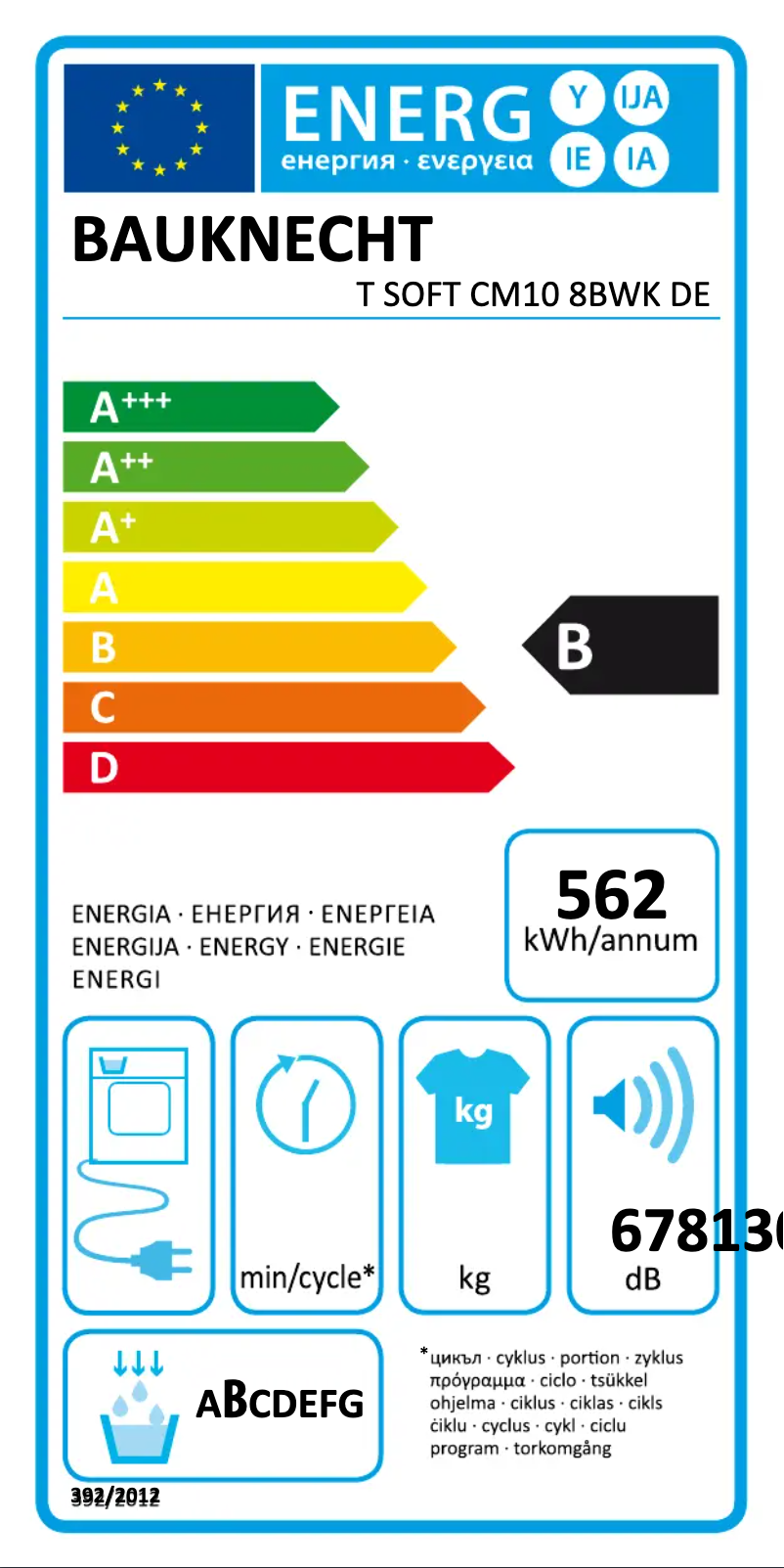 Imagen de la primera página del manual del dispositivo T Soft CM10 8BWK DE