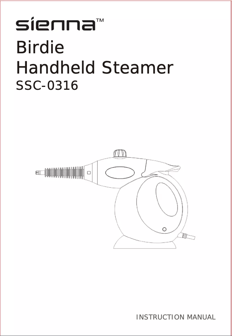 Imagen de la primera página del manual del dispositivo SSC-0316