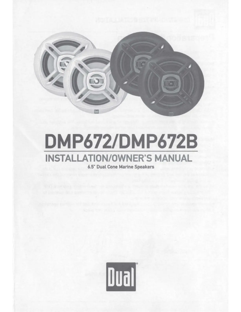 Imagen de la primera página del manual del dispositivo DMP672