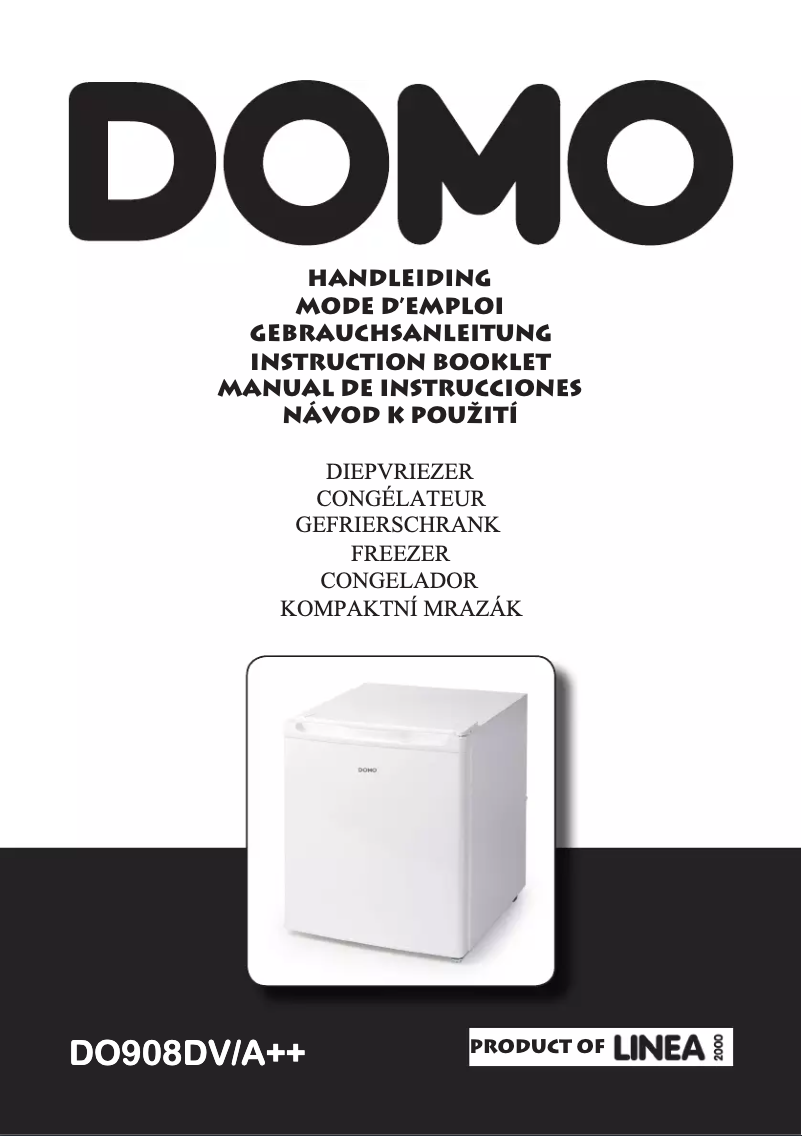 Imagen de la primera página del manual del dispositivo DO908DV/A++