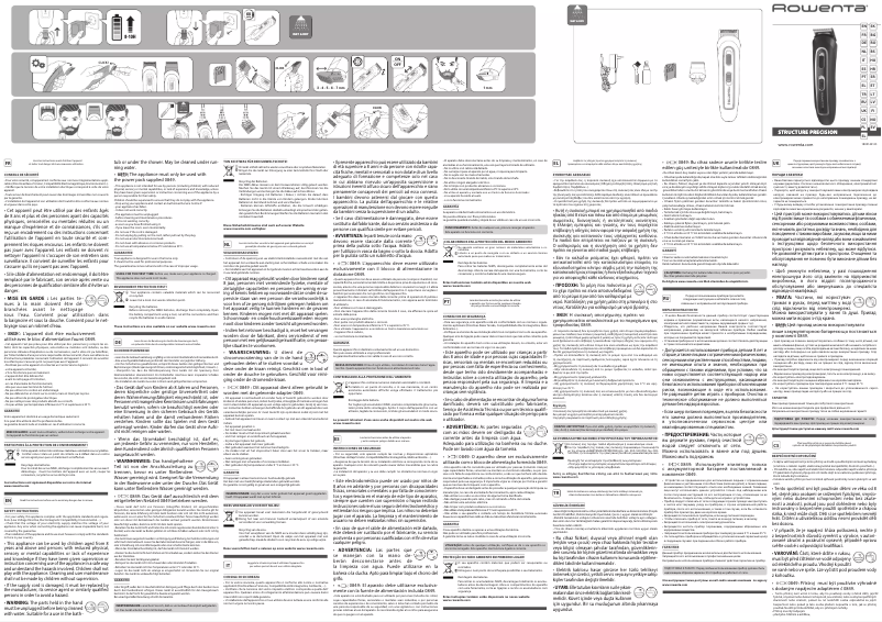 Página nº 1 - Manual de usuario Rowenta TN 4422