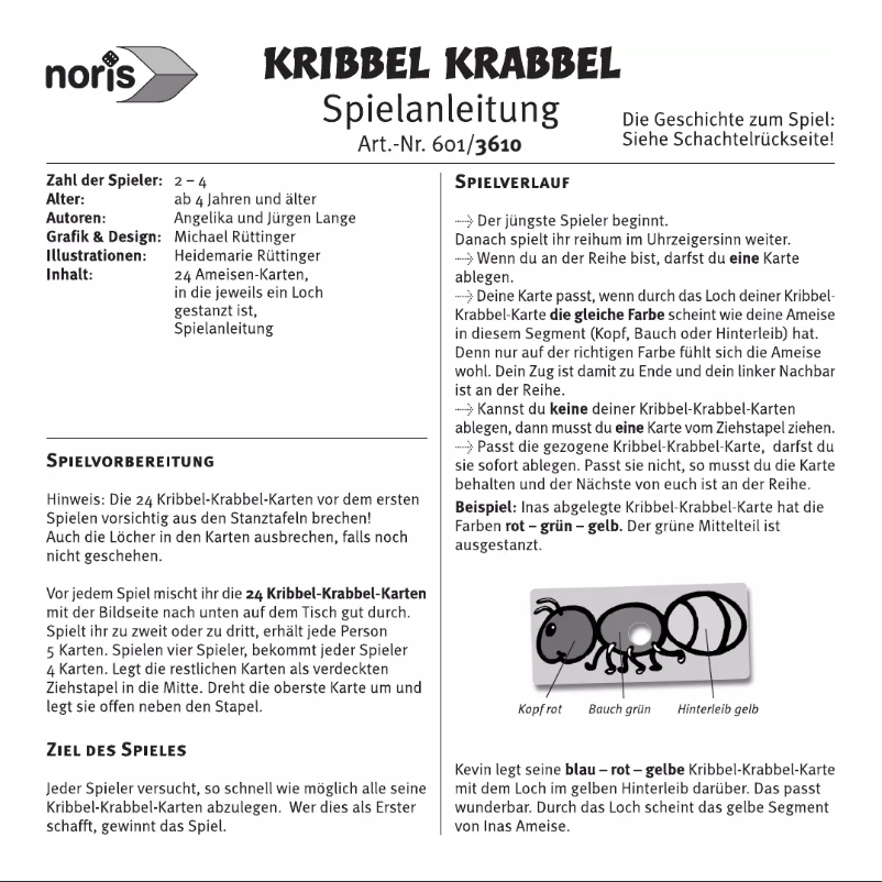 Imagen de la primera página del manual del dispositivo Tingle Tangle