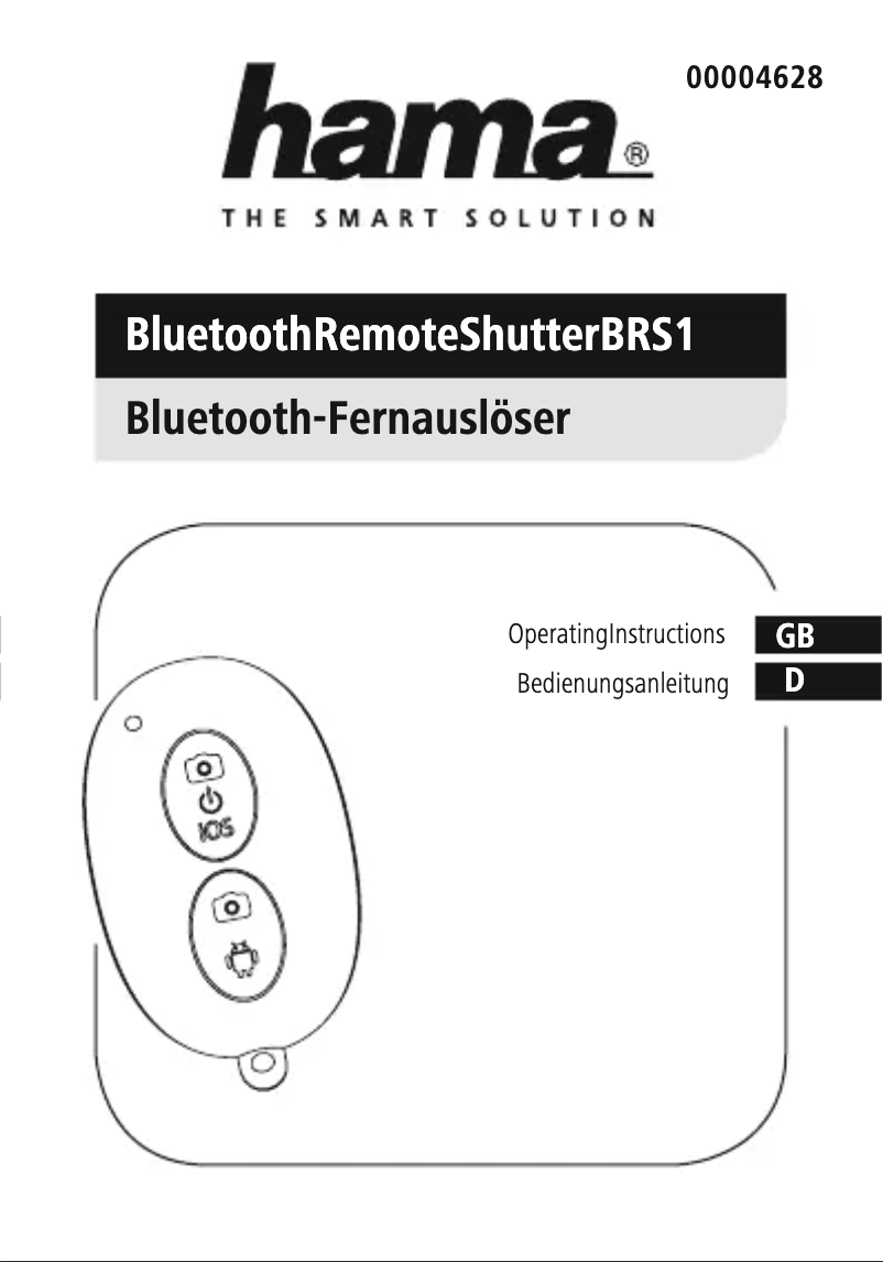 Página nº 1 - Manual de usuario Hama BRS1 00004628