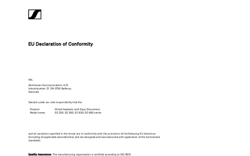 Imagen de la primera página del manual del dispositivo IMPACT SC 230