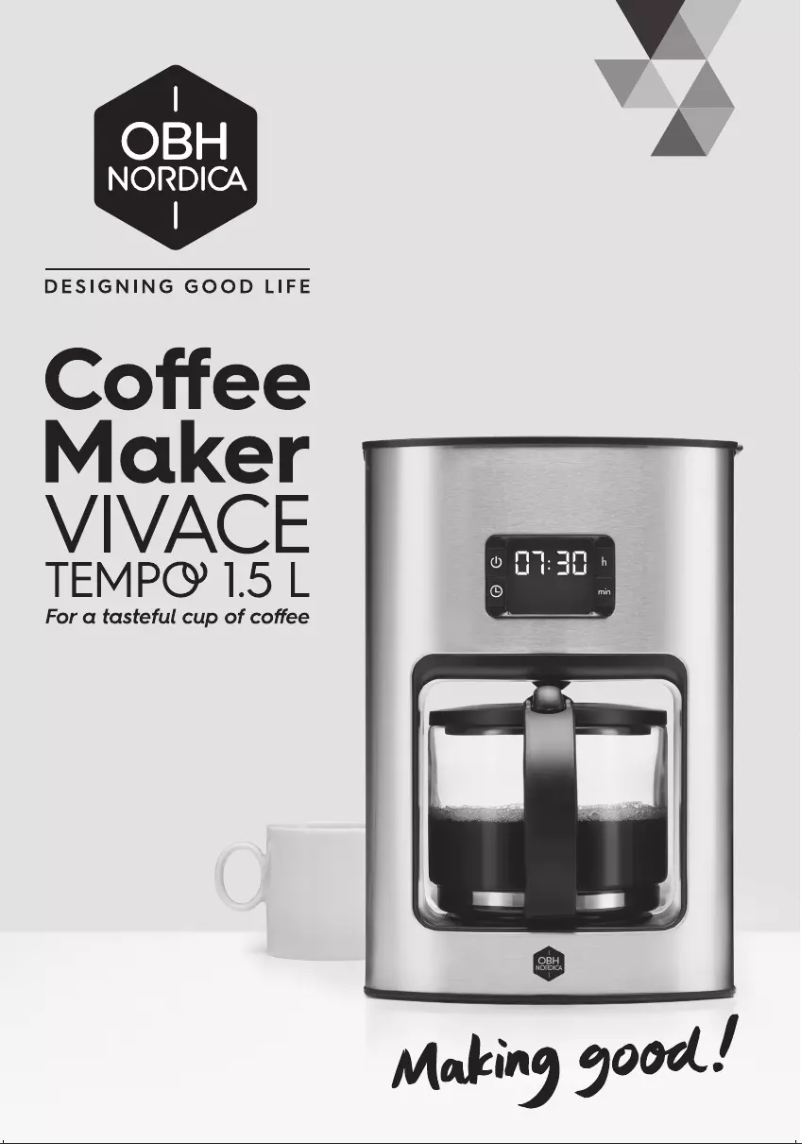 Imagen de la primera página del manual del dispositivo Vivace Tempo