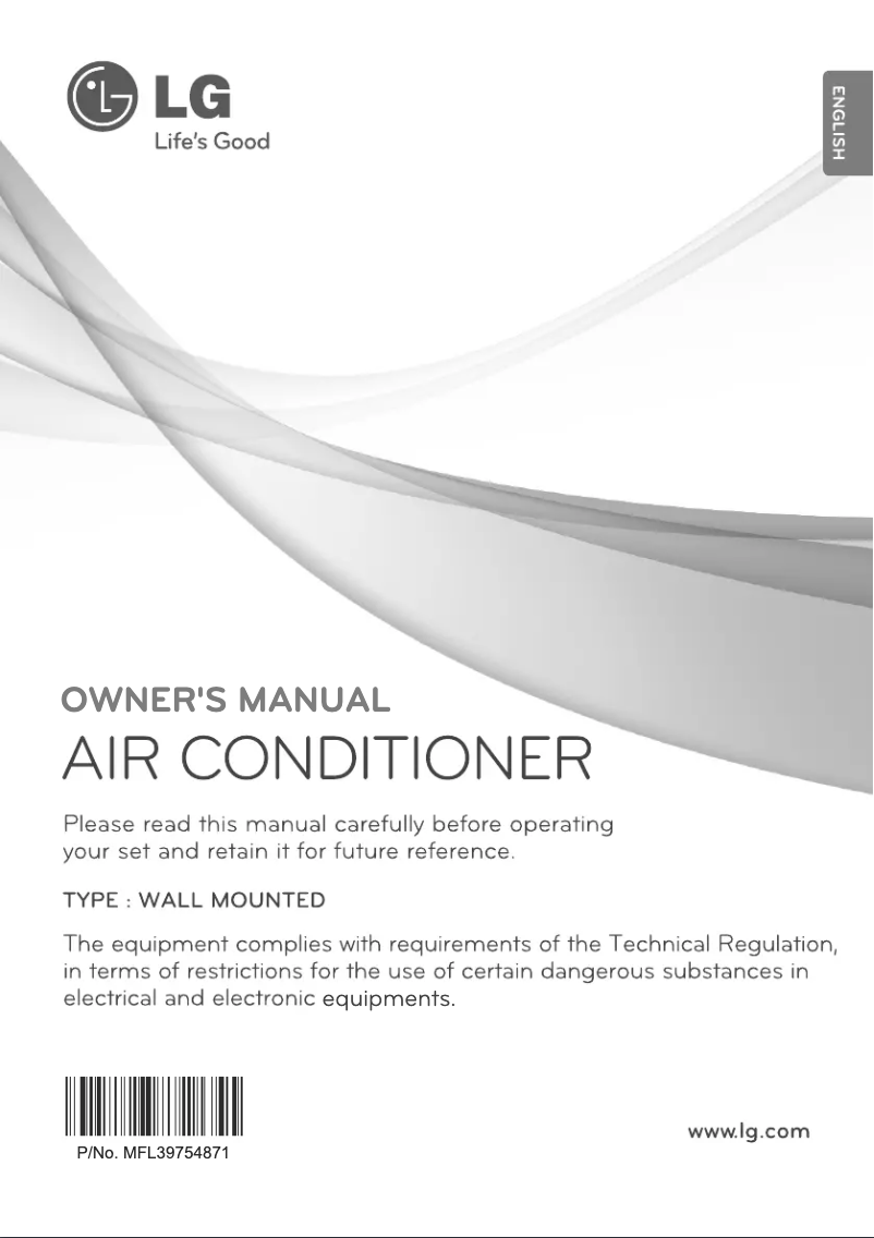 Imagen de la primera página del manual del dispositivo LSNS1862QC6