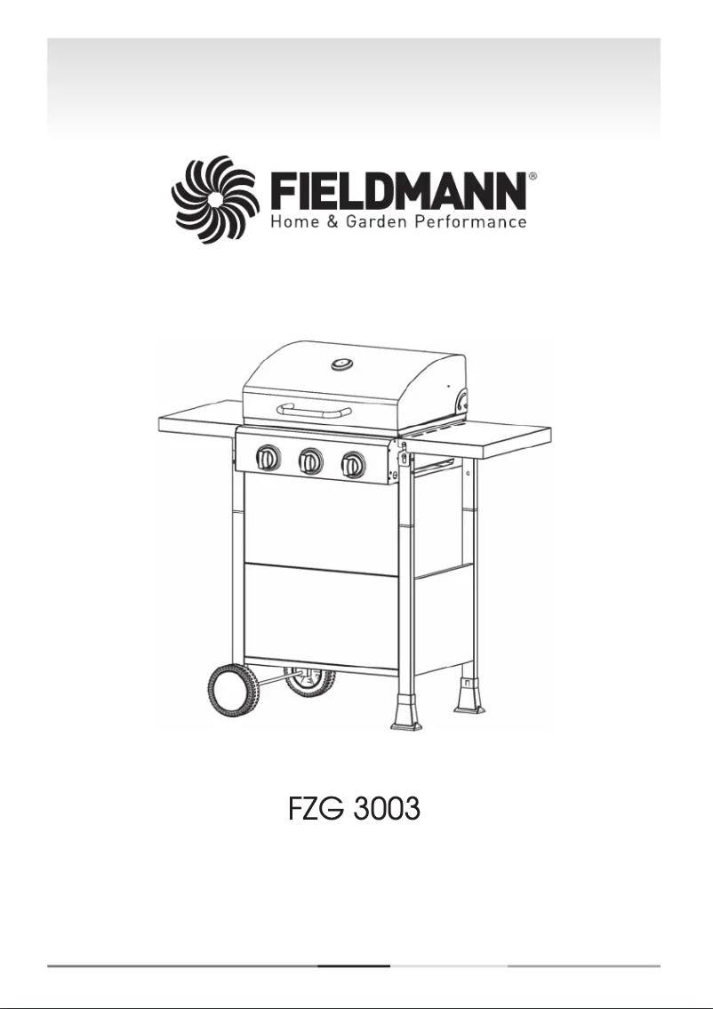 Página 1 del manual Manual de usuario Fieldmann FZG 3003