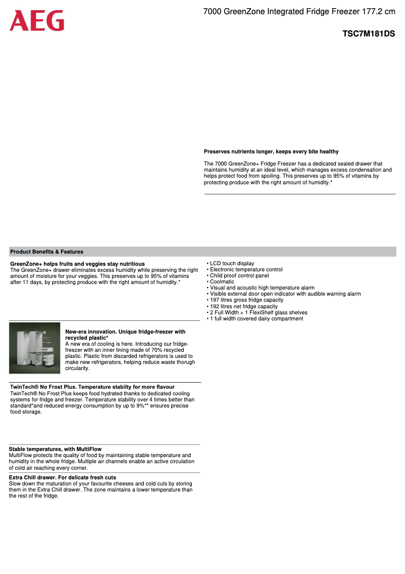 Imagen de la primera página del manual del dispositivo TSC7M181DS
