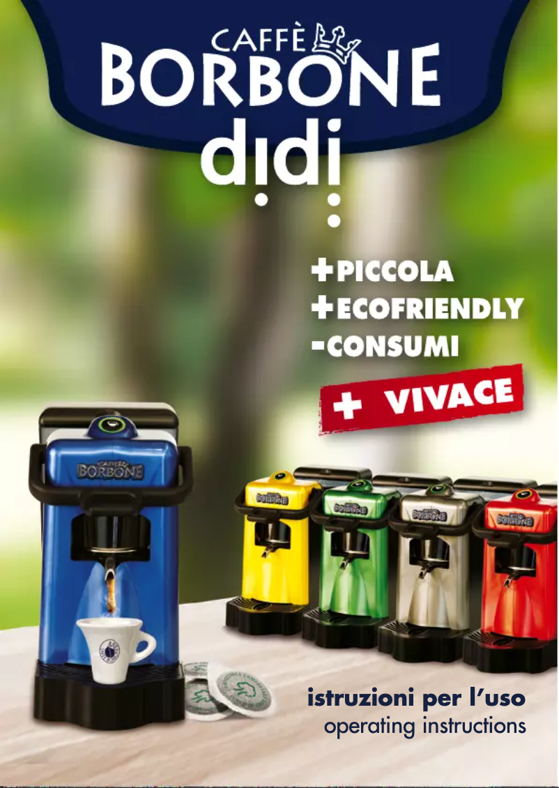 Imagen de la primera página del manual del dispositivo Didi