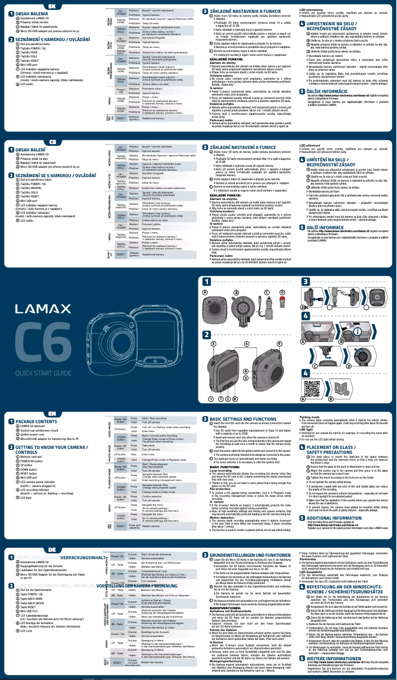Imagen de la primera página del manual del dispositivo C6