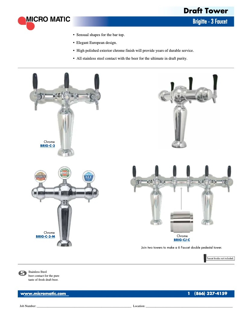 Página 1 del manual Manual de usuario Micro Matic BRIG-3
