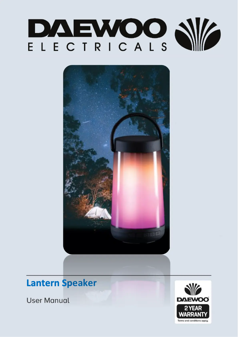 Página 1 del manual Manual de usuario Daewoo AVS1370