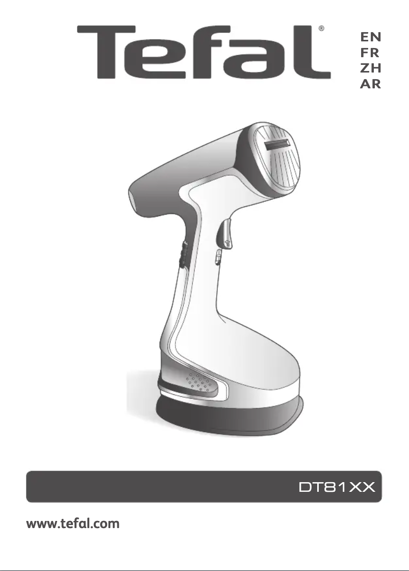 Página 1 del manual Manual de usuario Tefal Access Steam Plus DT8100