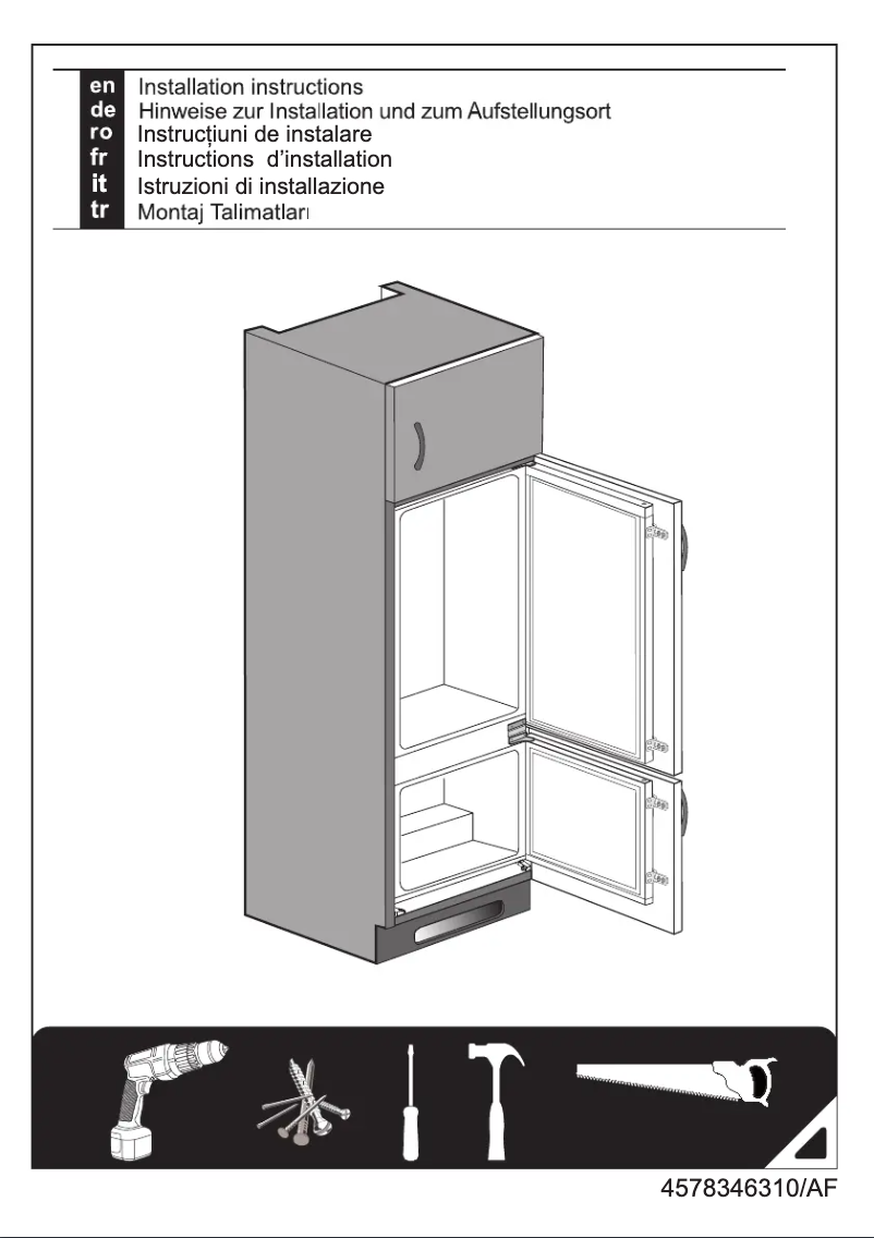 Imagen de la primera página del manual del dispositivo BCHA275K3SN
