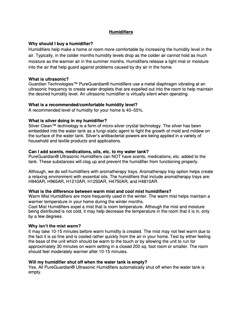 Imagen de la primera página del manual del dispositivo H3250