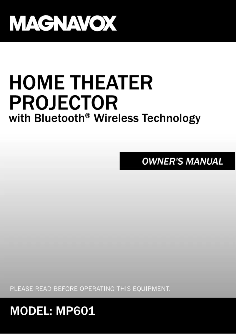 Página 1 del manual Manual de usuario Magnavox MP601
