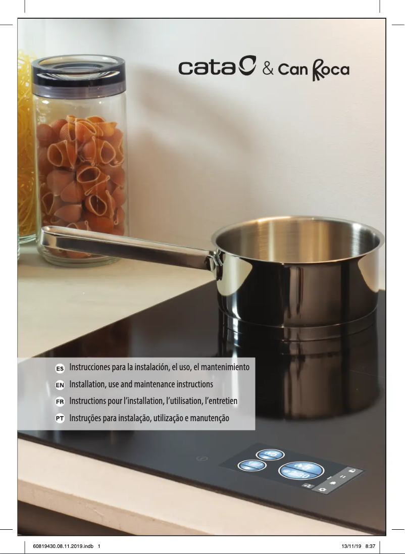 Imagen de la primera página del manual del dispositivo IDF 8021 PRO BK