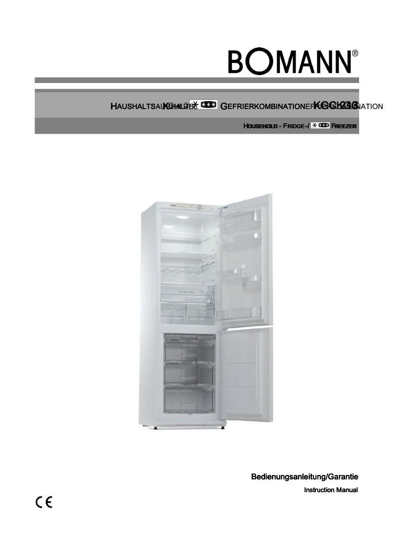 Imagen de la primera página del manual del dispositivo KGC 213