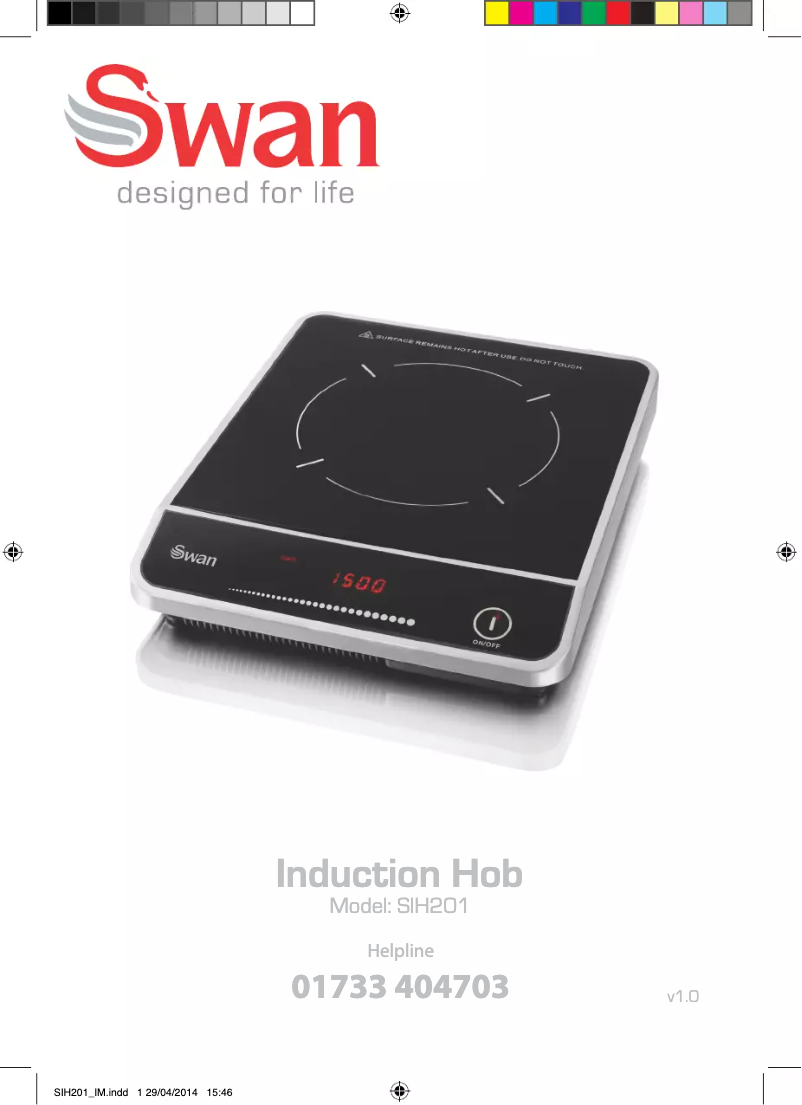 Imagen de la primera página del manual del dispositivo SIH201