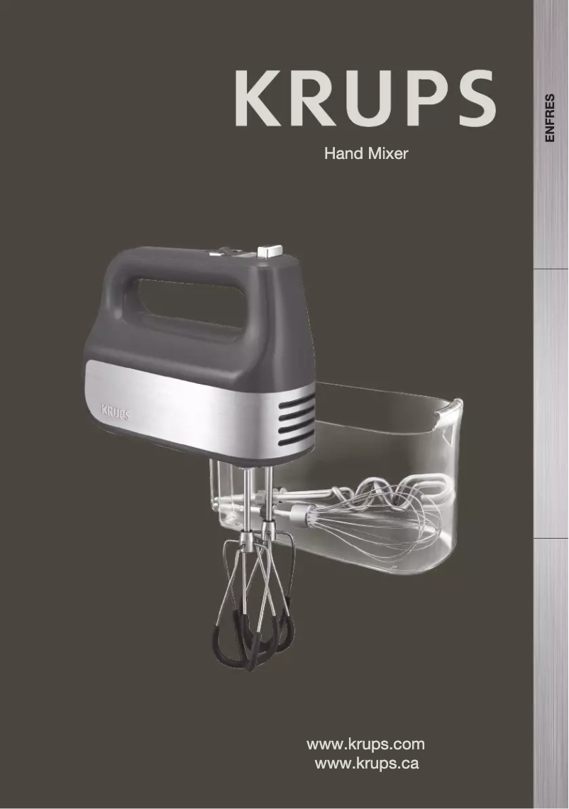 Página 1 del manual Manual de usuario Krups GN4928