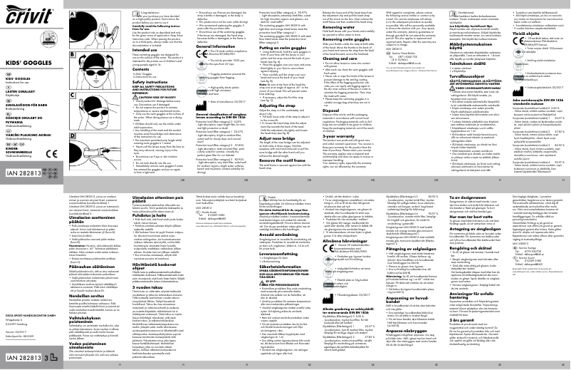 Imagen de la primera página del manual del dispositivo IAN 282813