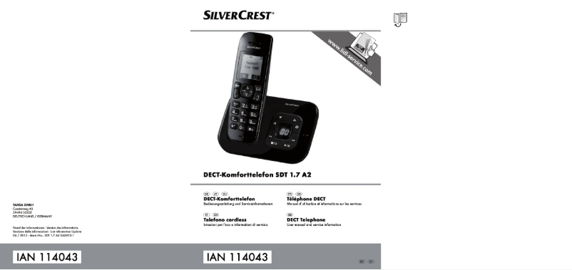 Imagen de la primera página del manual del dispositivo SDT 1.7 A2