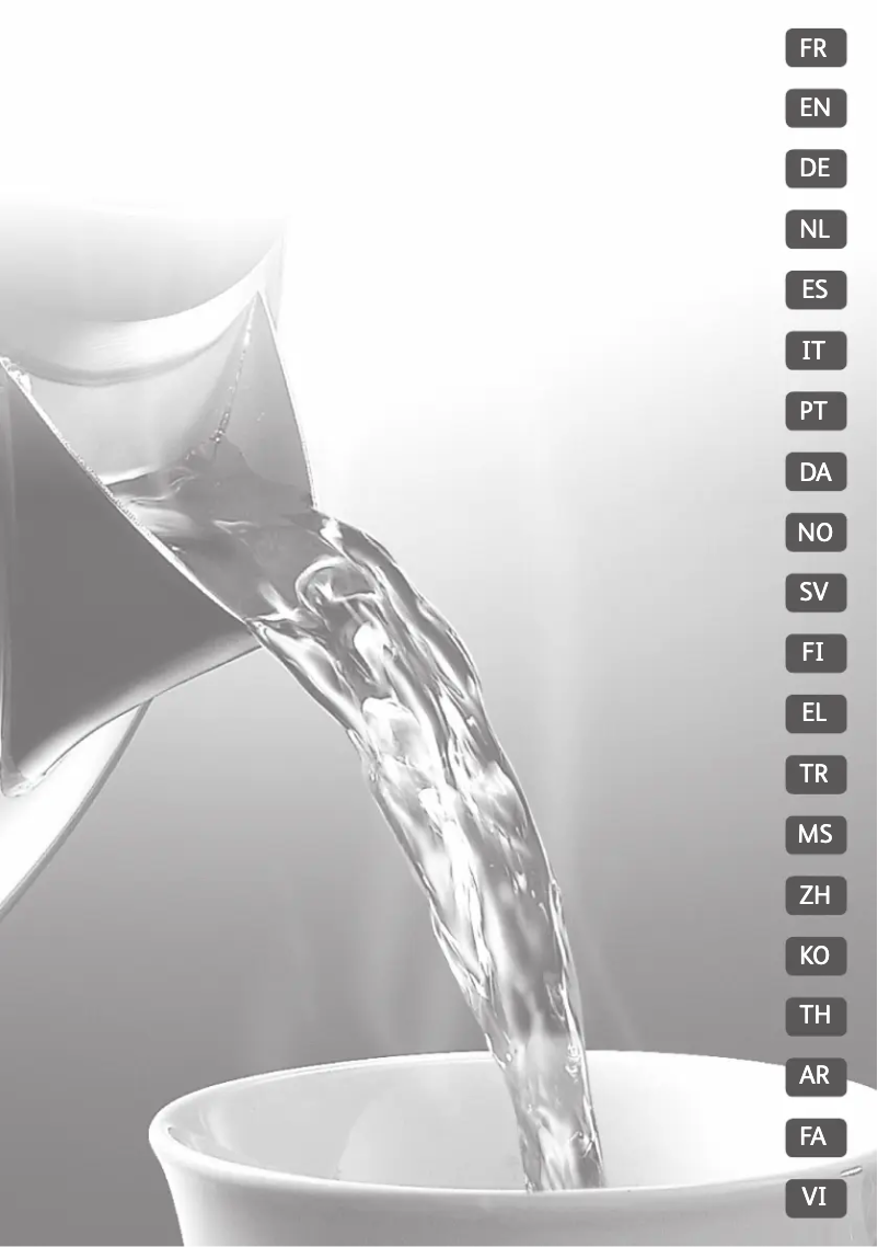 Imagen de la primera página del manual del dispositivo Subito Select KI270D