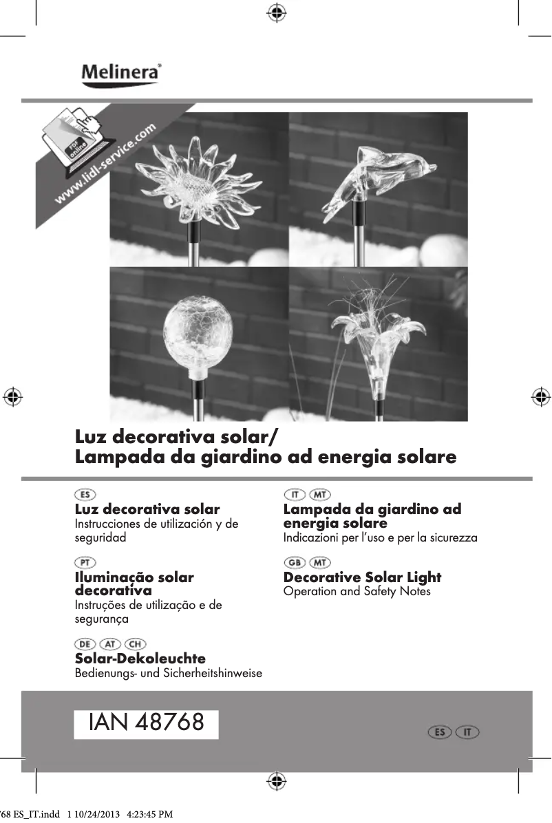 Imagen de la primera página del manual del dispositivo Z31853A