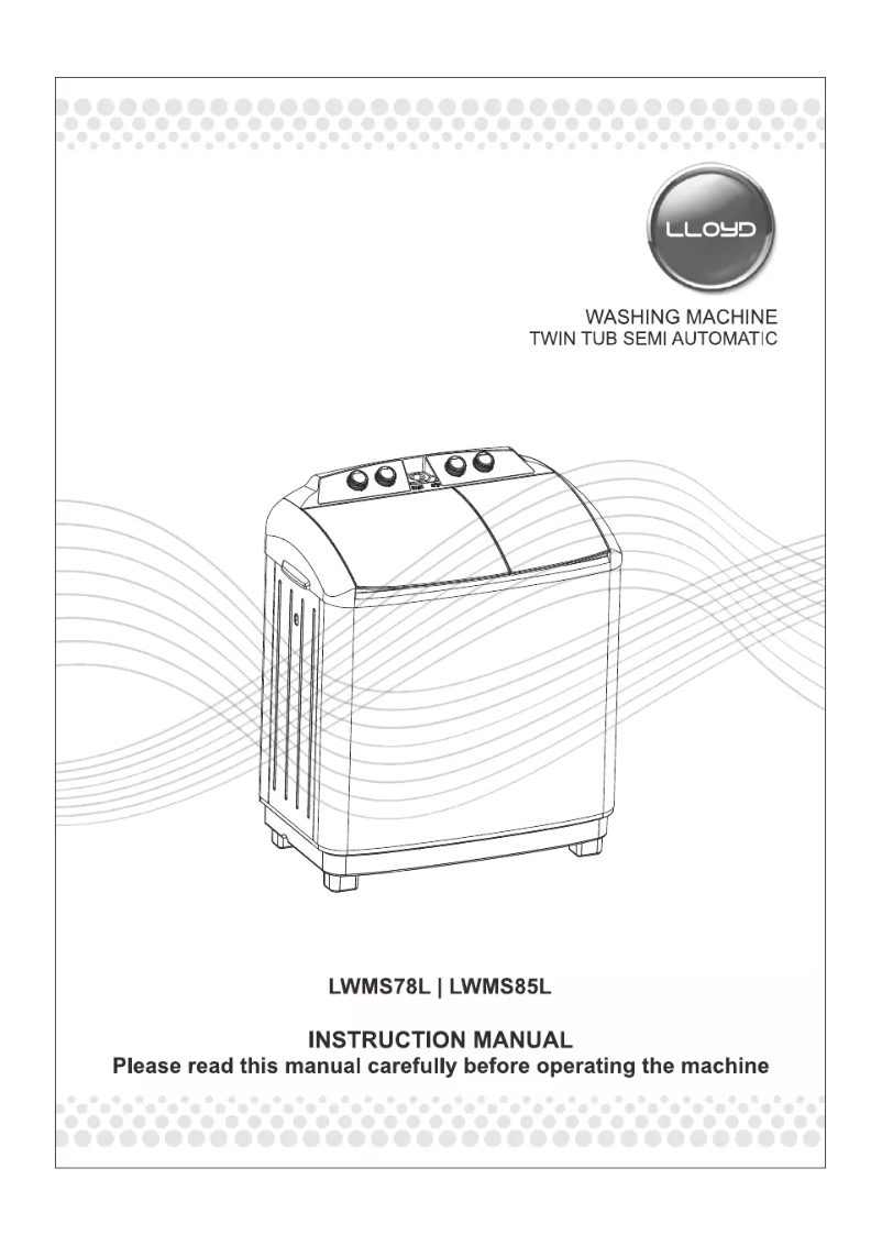 Página 1 del manual Manual de usuario Lloyd LWMS78L