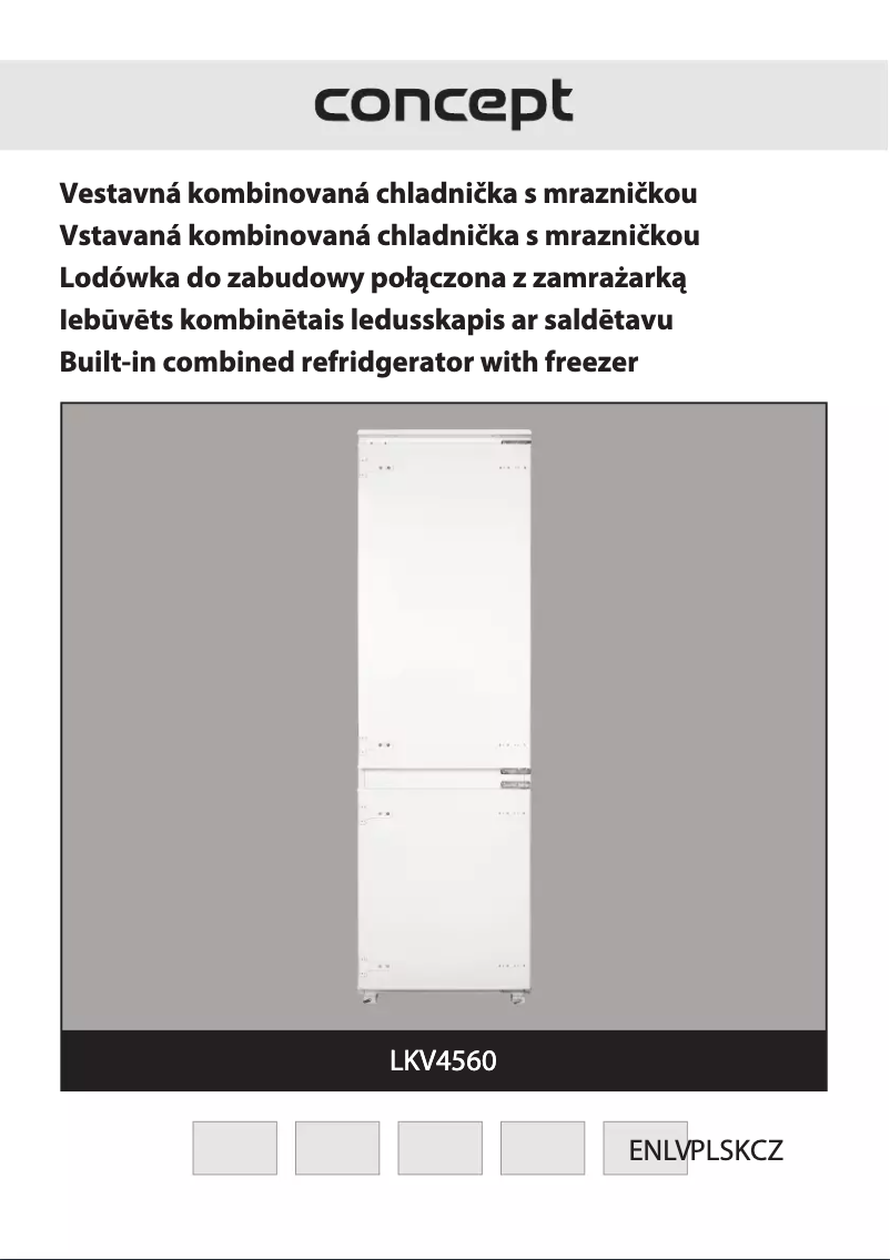 Página 1 del manual Manual de usuario Concept LKV4560