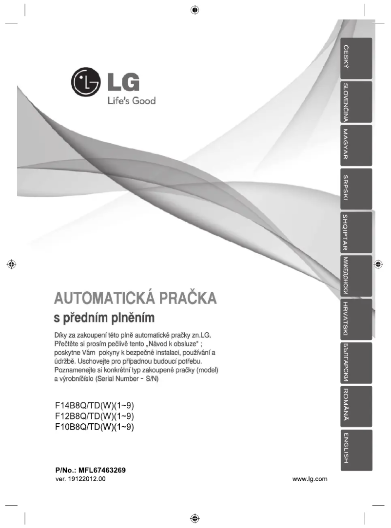 Imagen de la primera página del manual del dispositivo F12B8QD