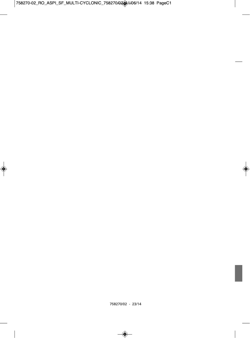 Imagen de la primera página del manual del dispositivo Silence Force RO8359EA