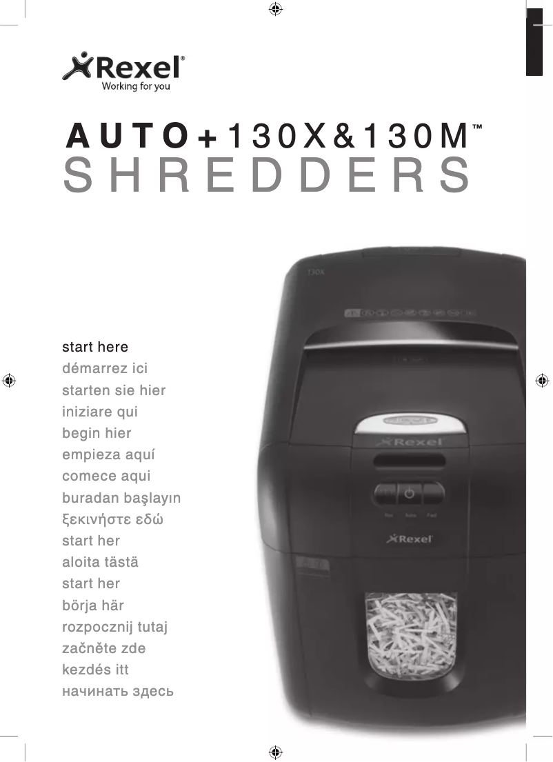 Imagen de la primera página del manual del dispositivo Auto+ 130M