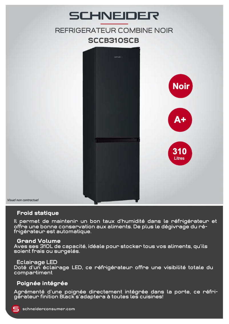 Imagen de la primera página del manual del dispositivo SCCB310SCB