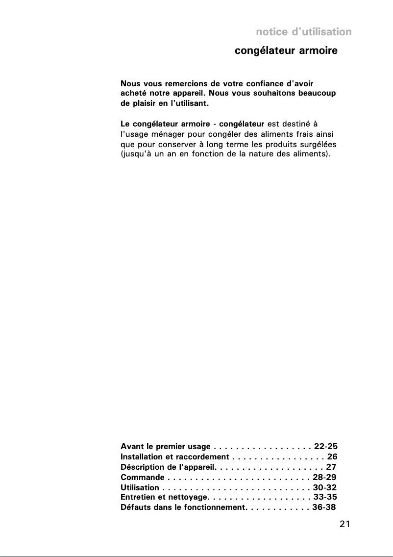 Página 1 del manual Manual de usuario Atag KU1090C