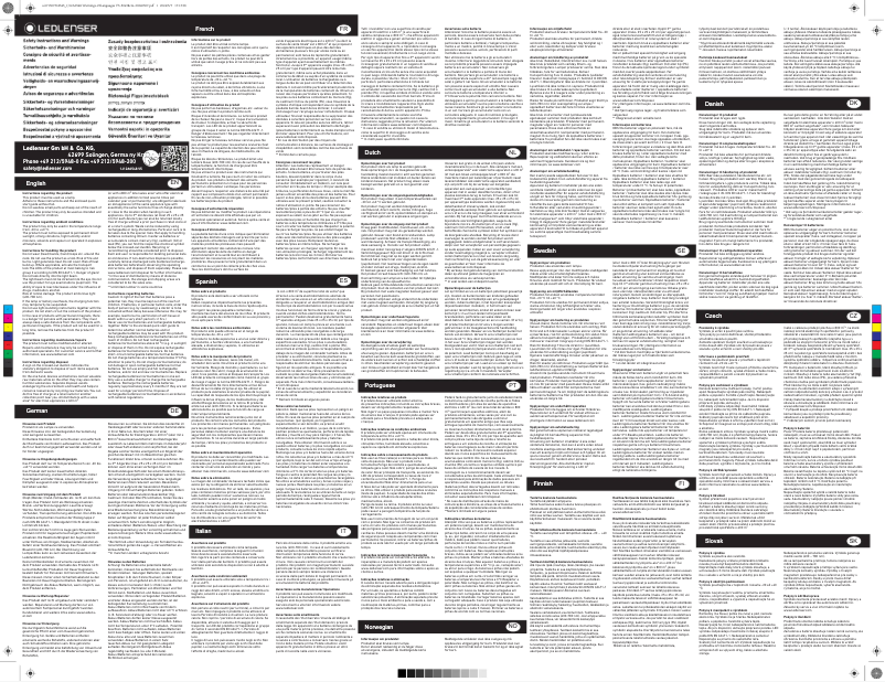 Imagen de la primera página del manual del dispositivo W2 Work