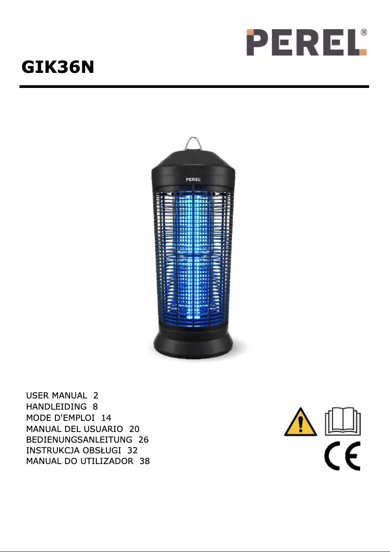 Página 1 del manual Manual de usuario Perel GIK36N