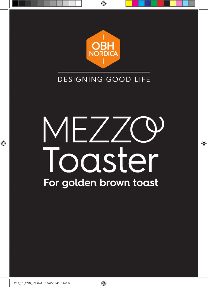 Página nº 1 - Manual de usuario OBH Nordica 2718