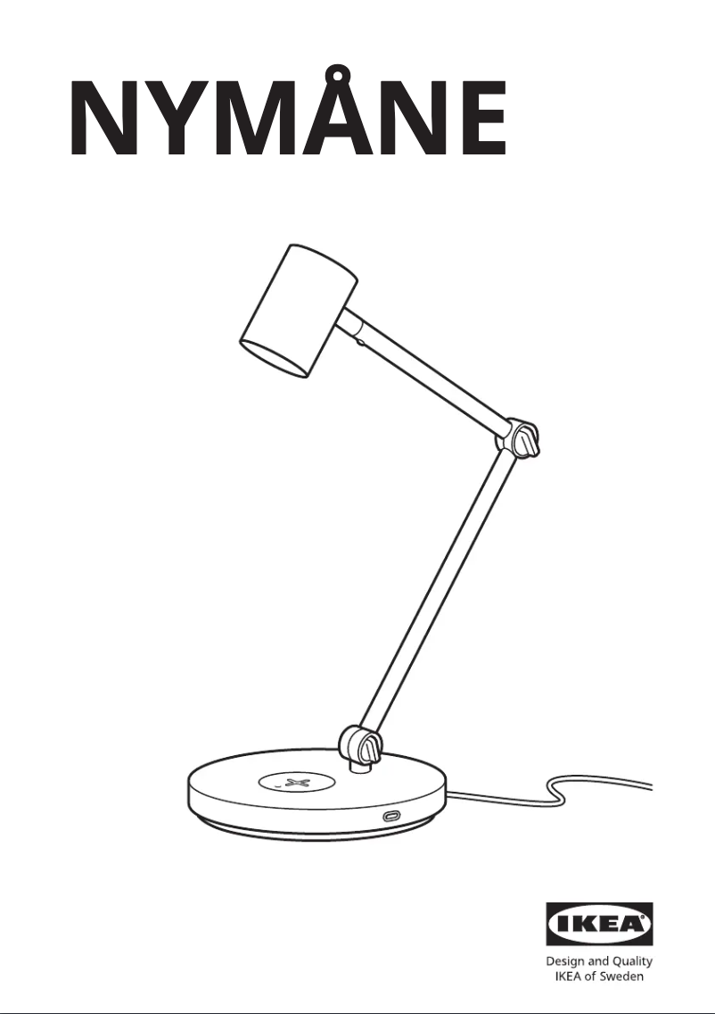 Imagen de la primera página del manual del dispositivo NYMÅNE 404.486.11