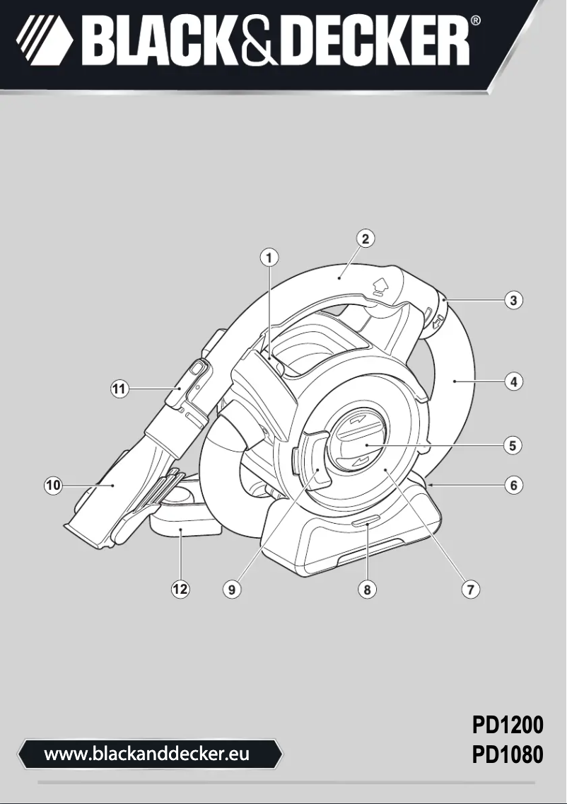 Imagen de la primera página del manual del dispositivo PD1200