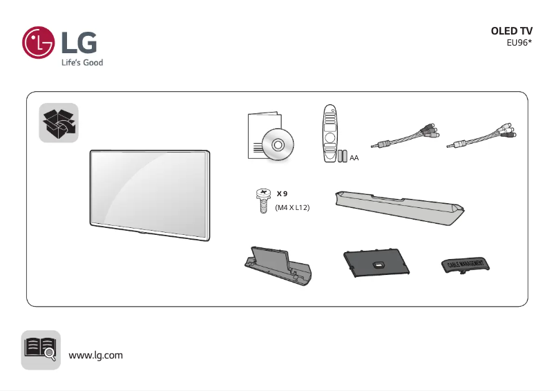Imagen de la primera página del manual del dispositivo 65EU961H