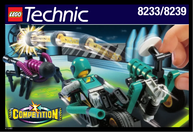 Imagen de la primera página del manual del dispositivo COMPETITION MODEL (POWER ITEM)