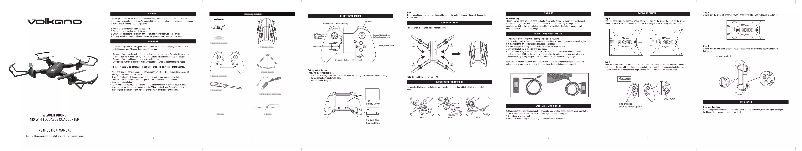 Página 1 del manual Manual de usuario Volkano Weaver Drone